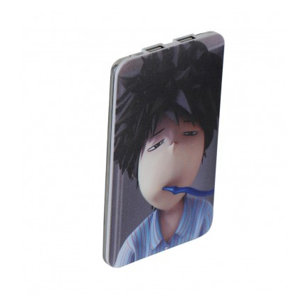 Flache Full colour farbige Powerbank 10.000 mAh - Topgiving